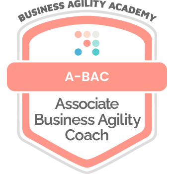 Certification Badge: Business Agility Academy, Certified Business Agility Coach - Associate Level