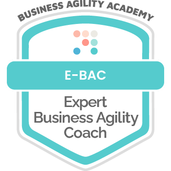 Certification Badge: Business Agility Academy, Certified Business Agility Coach - Expert Level